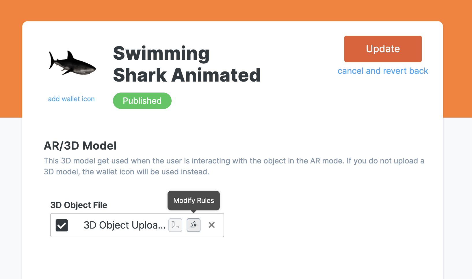 3D Model Animations Setup