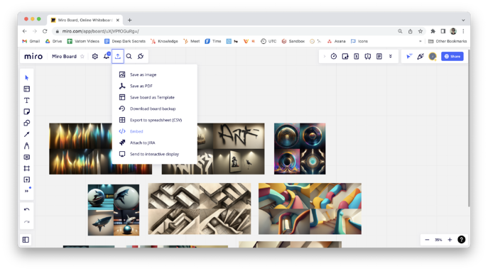 Embed Miro Board in Vatom Spaces