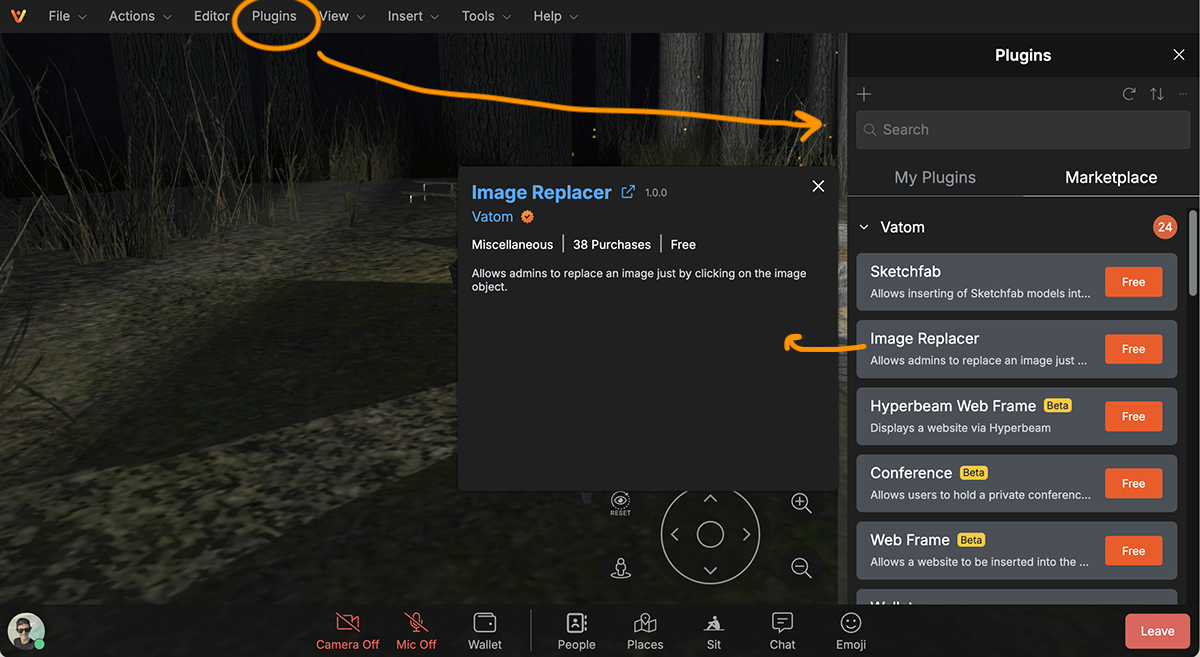 Purchased Tab Plugins