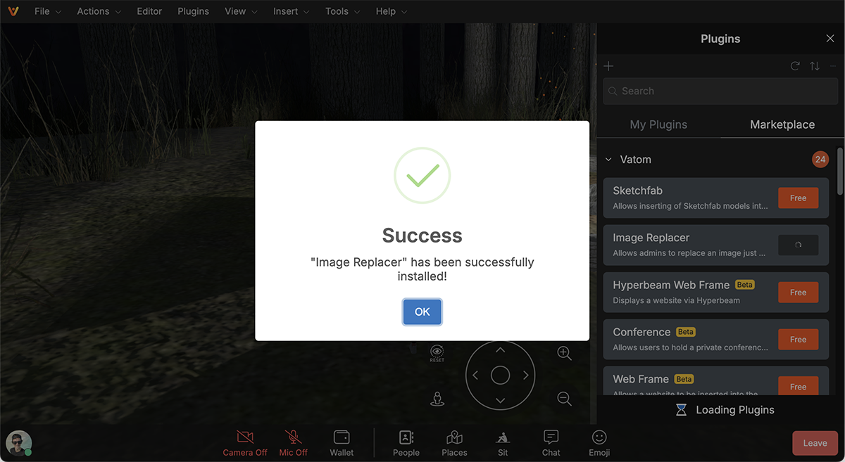 Plugin Installed