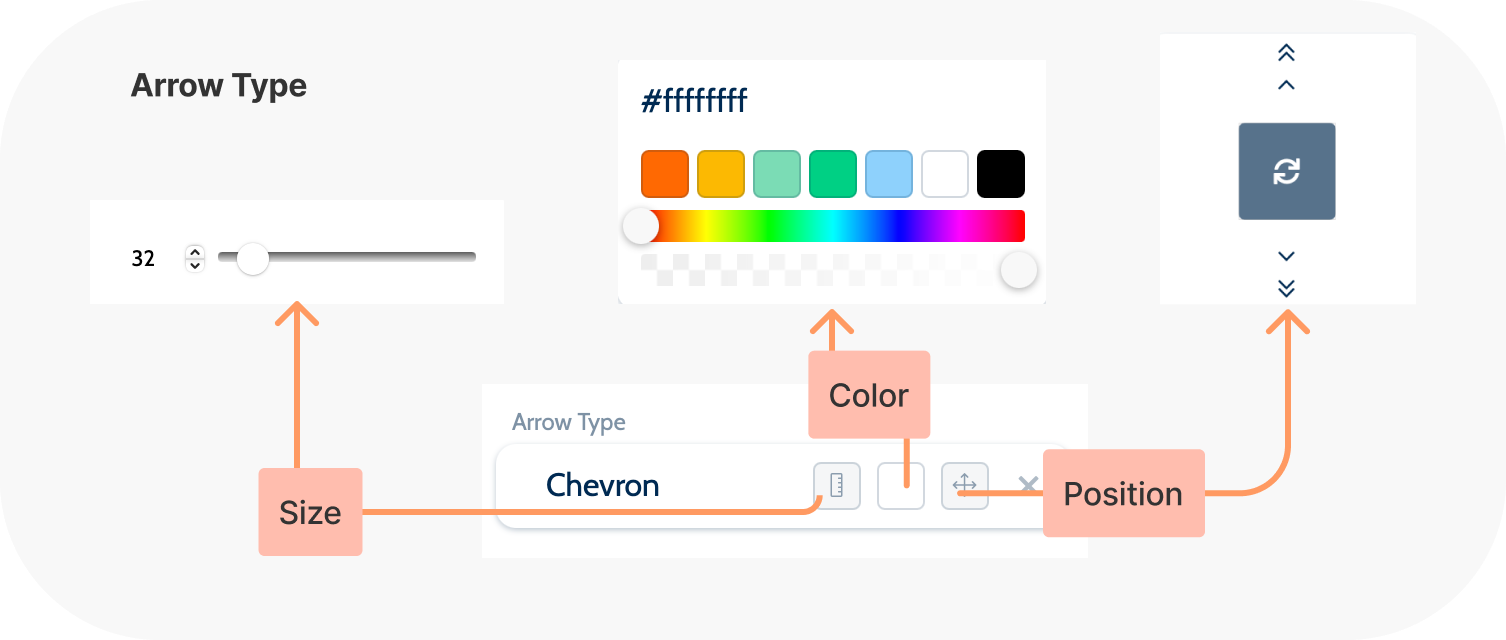 Vatom Studio Color and Style Picker